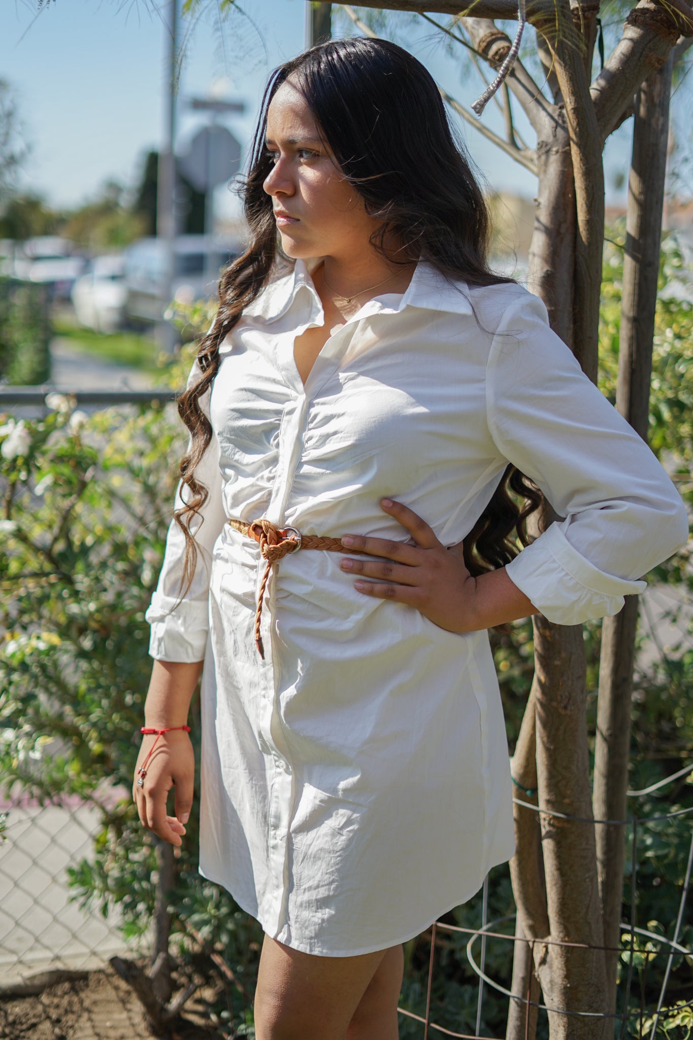 Relaxed Button Up Dress